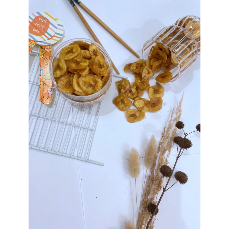 

❣️ELEVEN❣️Caroppo Chips Sugar Sweet - Keripik Pisang Bumbu Tebal dan Renyah