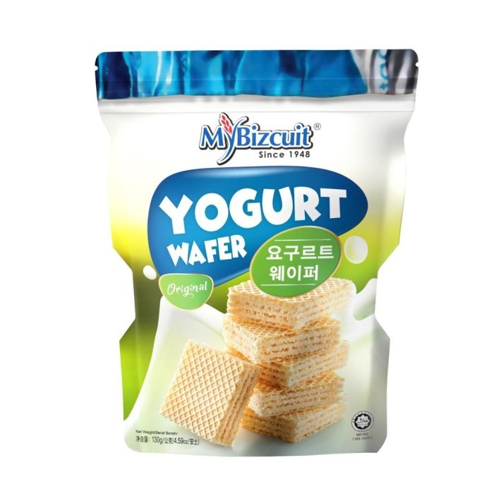 

Mybizcuit Wafer Yogurt / Biskuit Krim Coklat Gurih 130 Gr