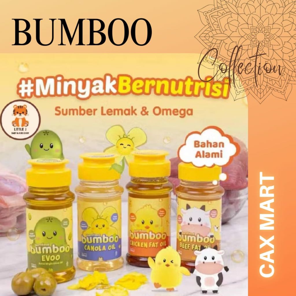 

BUMBOO Fat Oil | Minyak MPASI 100ml