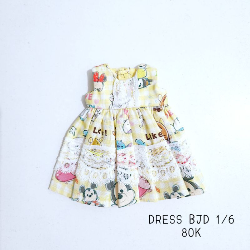 DRESS BONEKA BJD 1/6 YOSD