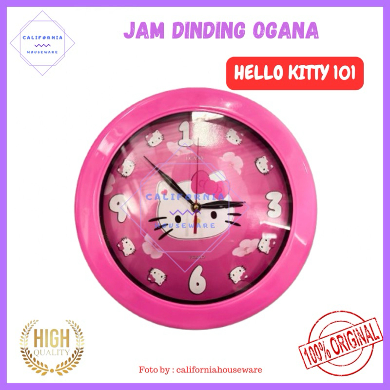 Jam Dinding OGANA / Jam Dinding Karakter / Jam Dinding Polos / Jam Dinding