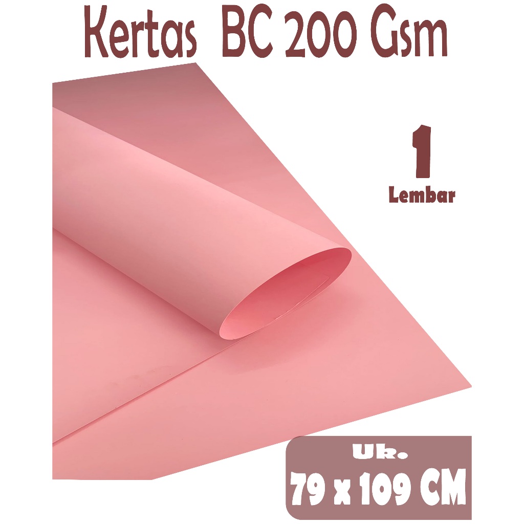 

KARTON MANILA / KERTAS BC / KERTAS BRIEF CARD 200 GSM UKURAN 79 X 109 CM , 1 LEMBAR