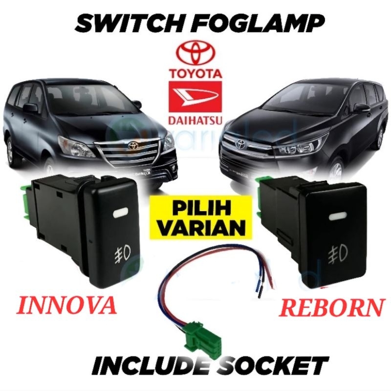 Switch Saklar foglamp Engkle TOYOTA NEW & TOYOTA OLD