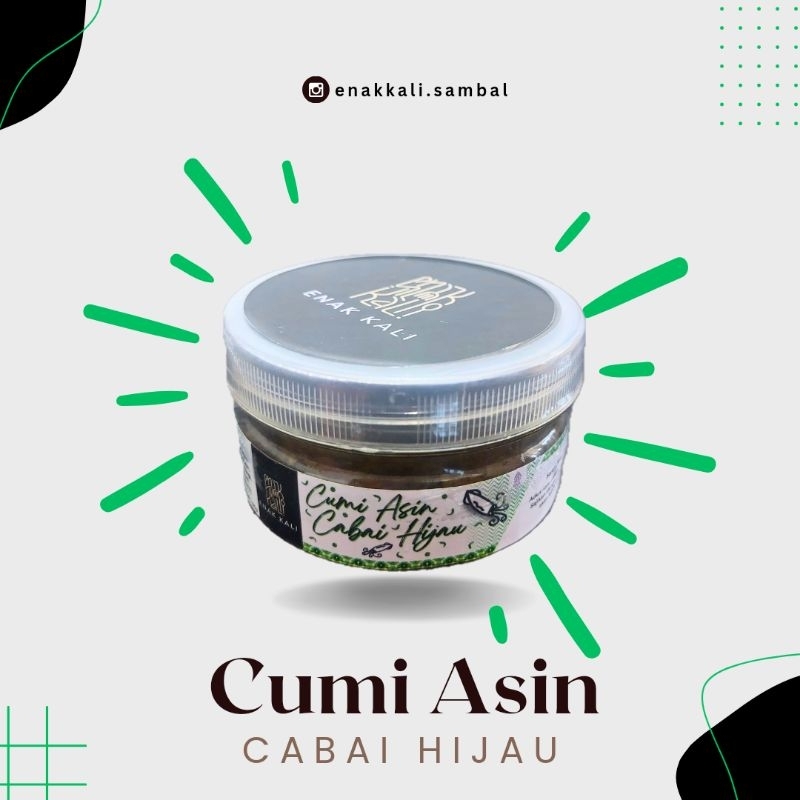 

Cumi Asin Cabai Hijau