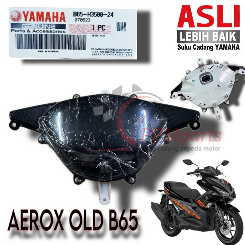 KILOMETER SPEEDOMETER AEROX 155 R ASLI ORIGINAL YAMAHA KOMPLIT B65-H3500-24 ASLI