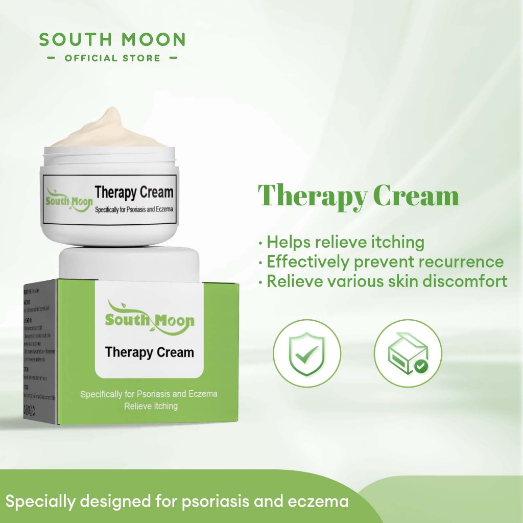 South Moon Psoriasis Antibacterial Cream 20g Skin Itching Relief Inhibit Fungus Urticaria Treatment