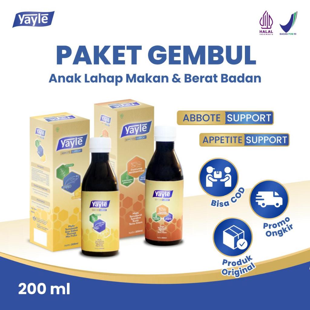 Yayle Support Paket Gembira - Madu untuk Menutrisi Tumbuh Kembang si Kecil