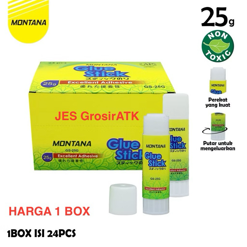 

Lem Stik Glue Stick Montana GS-25G / 25 gr