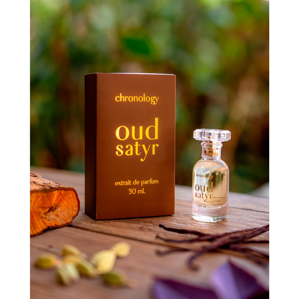 Chronology Parfum - Oud Satyr (Woody & Spicy) Extrait De Parfum | FREE vial woody parfum