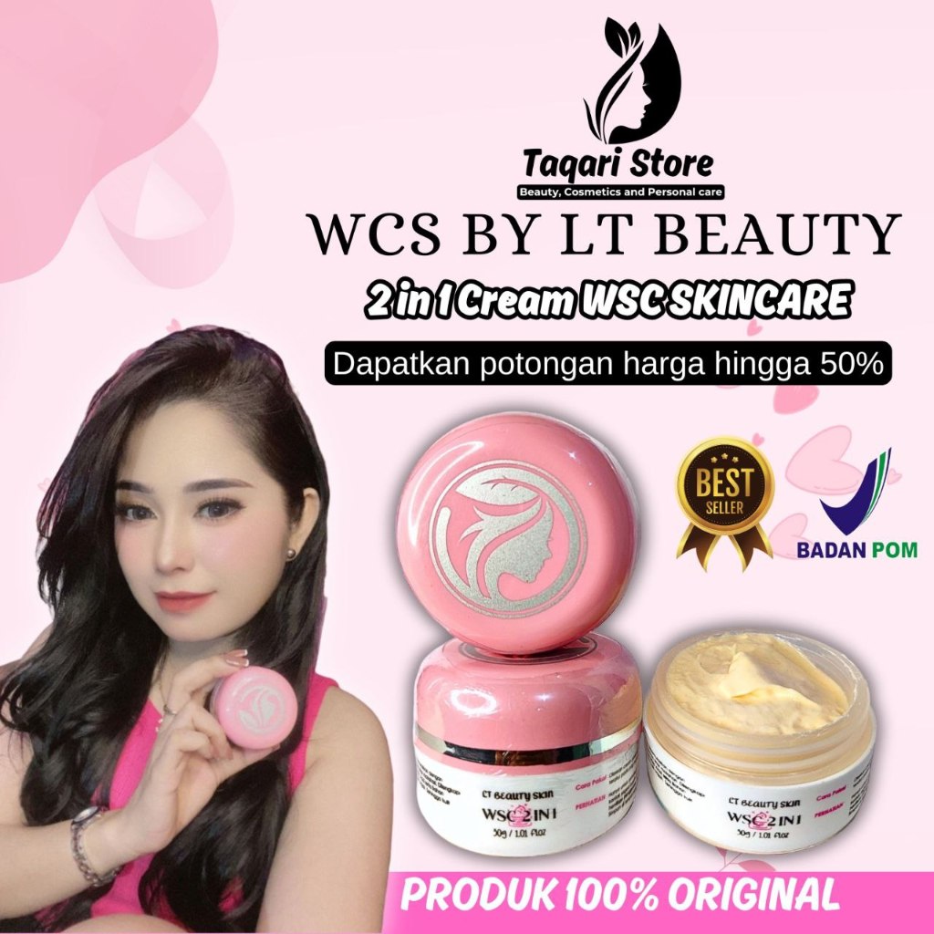 2 IN 1  Whitening Cream WSC Skincare By LT Beauty Skin