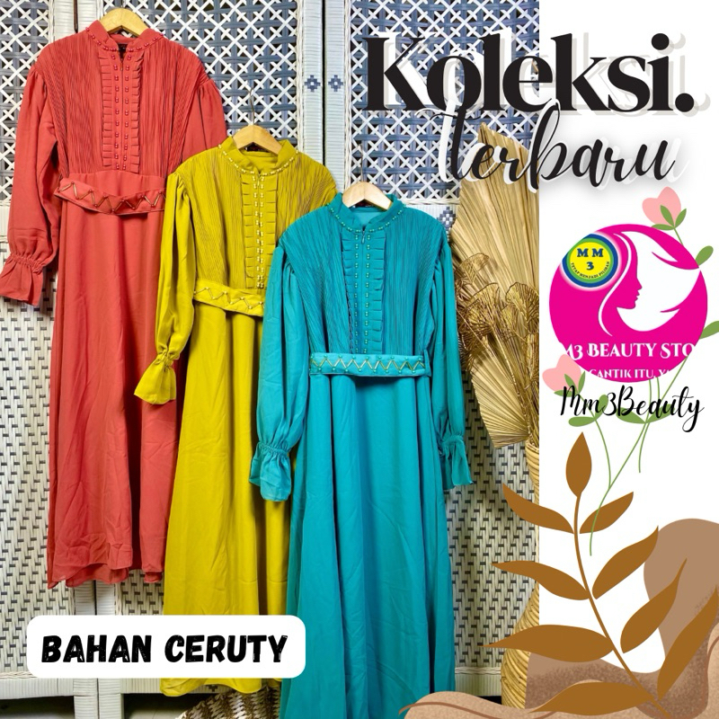 Gamis anak remaja / gamis anak tanggung ceruty / gamis polos anak terbaru