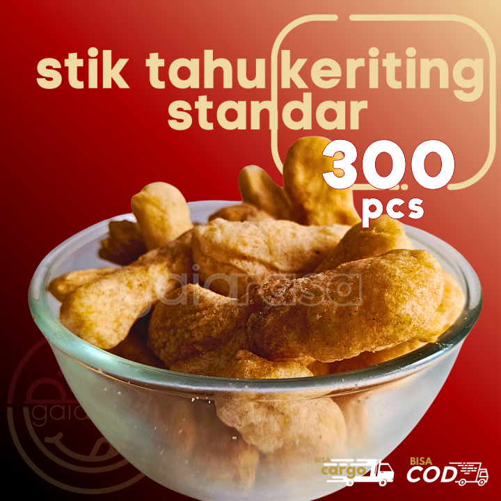 

GROSIRAN - 300pcs Cuanki Tahu KERITING STANDAR 2x150pcs by GaiaRasa