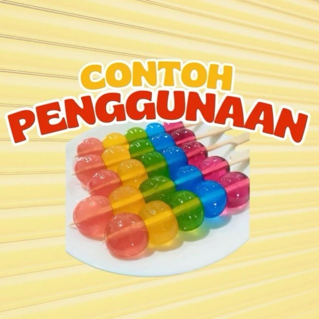 hgf Tusukan Jelly / Tusukan Sate Bendera / Tusukan Yakitori / Tusukan Dayung / Tusukan Sate Flag