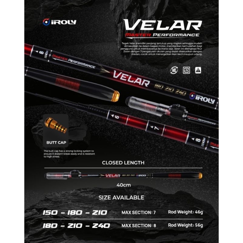 JORAN TEGEK CARBON ZOOM IROLY VELAR MASTER PERFORMANCE 210 240 CM