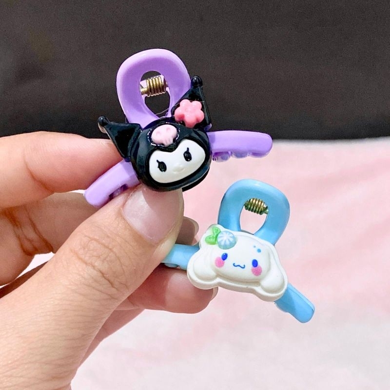 [1PCS] Jedai Mini Karakter Sanrio Jepit Rambut Kecil Sanrio