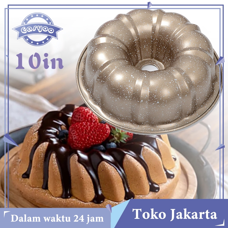 10inch Loyang Marmer Cake / Loyang Sultan / Loyang Premium / Nordic Style / Cake Marmer