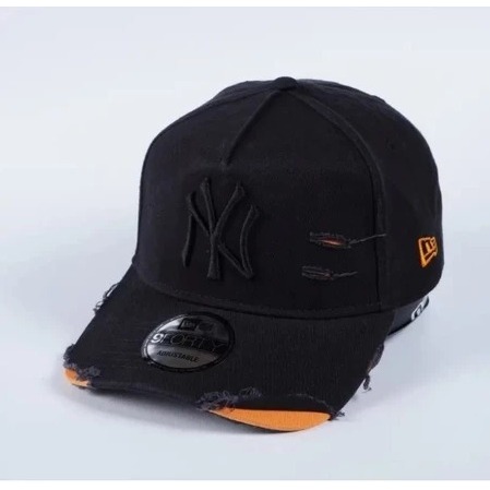 Topi Baseball premium NY Sobek/ Topi Pria Distro Keren Terbaru COD