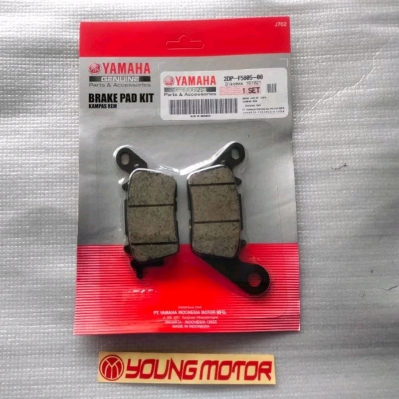 brake pad kit kampas rem Yamaha (2DP) 2DP-F5805-00