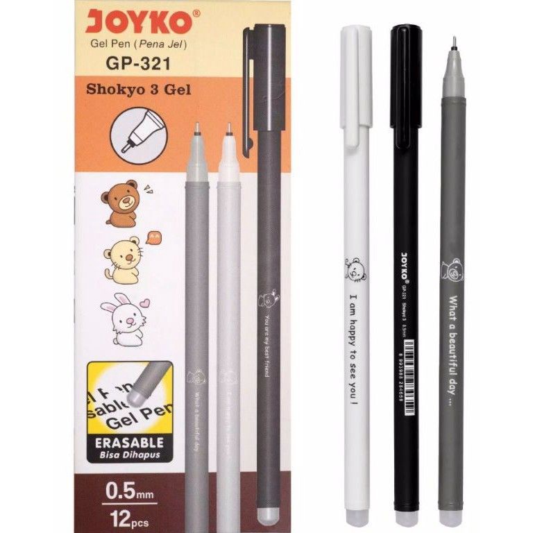 

KODE R3O Pulpen Hapus JoykoErasable pen 1pak12 pcs