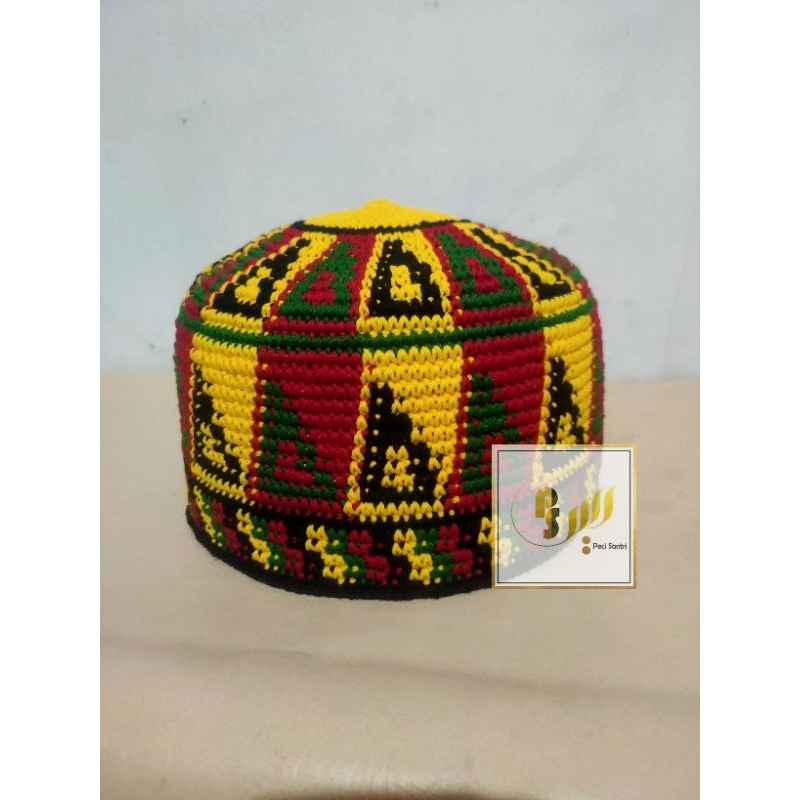 CUSTOME peci Aceh/ peci rajut 4 warna