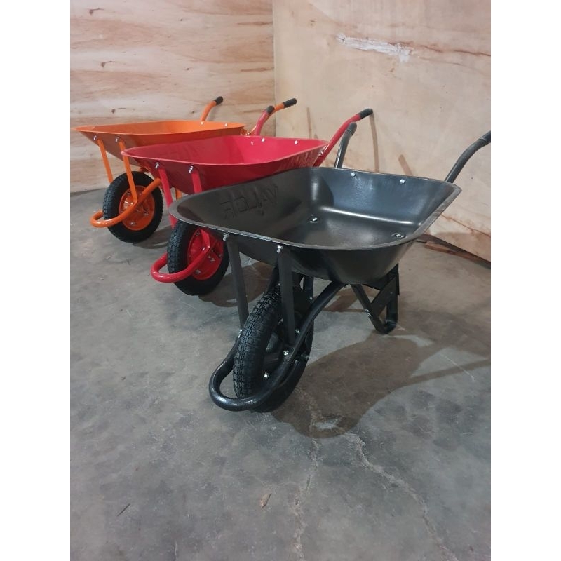 PANTES INDONESIA KUSUS INSTAN Gerobak VALOR BAN HIDUP / Gerobak Sorong Pasir Hitam VALOR / Troli Dor