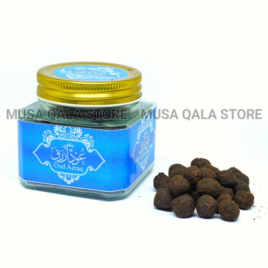 Bukhur Mamul Oud Azraq 100gr Dupa Mamoul Buhur Bulat 100 Gram