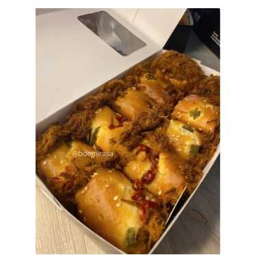 

Roti Gulung Abon Original Boemi Rasa isi 10pcs murah