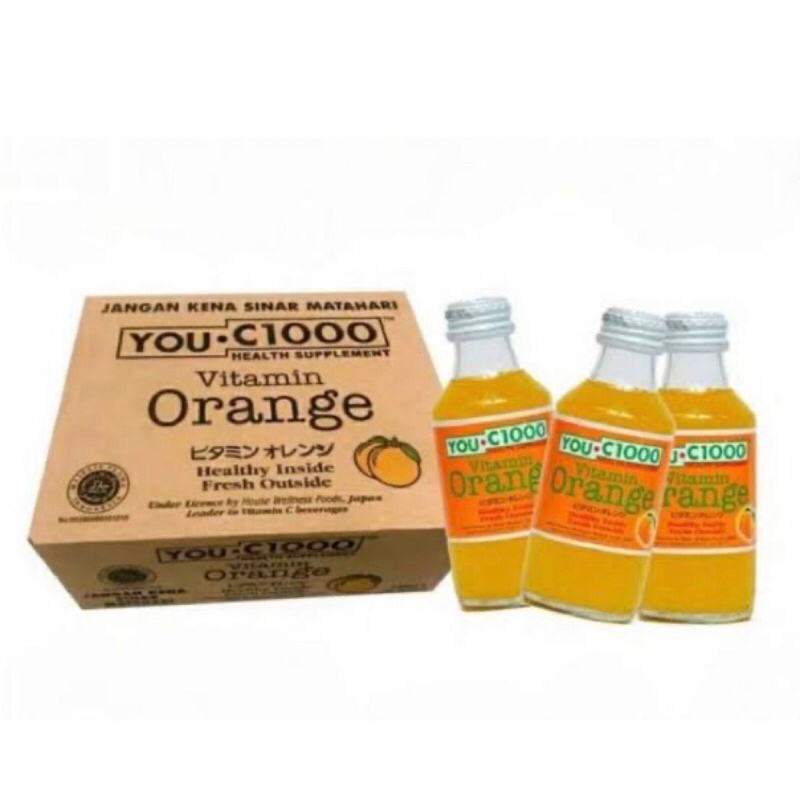 

YOU C1000 Orange Botol Belling 140ml- 1 Dus(30pcs)