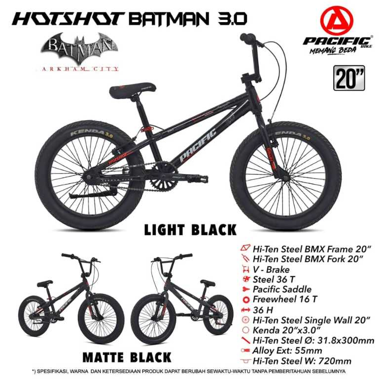SEPEDA BMX 20" PACIFIC BATMAN BAN 3.0