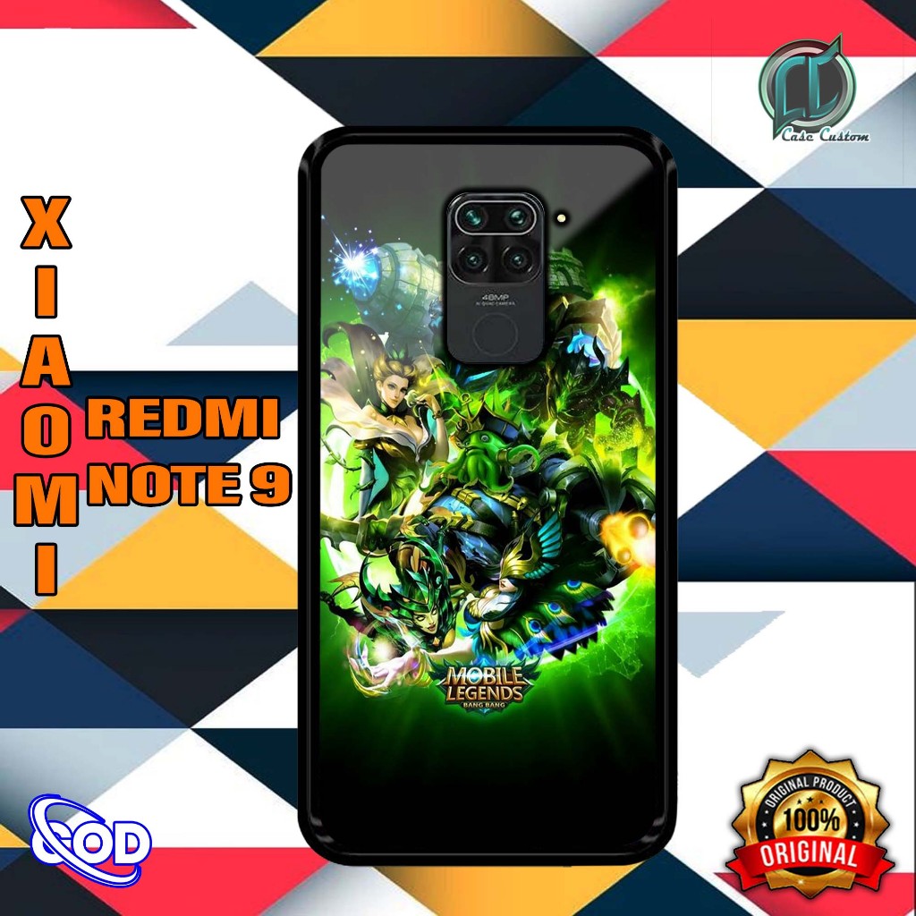 Case XIAOMI REDMI NOTE 9 - Fashion Case - Hardcase 2D Glossy - CASE CUSTOM - [MOTIF ML.HRO] - Case K