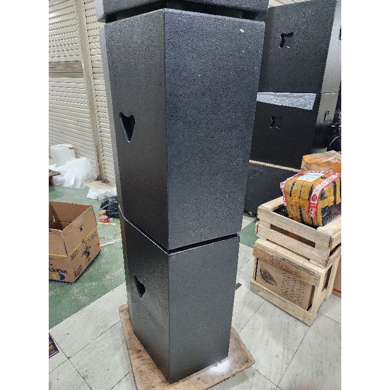 ( JUAL 2 BUAH) box kayu monitor voice 15 inch 2 way