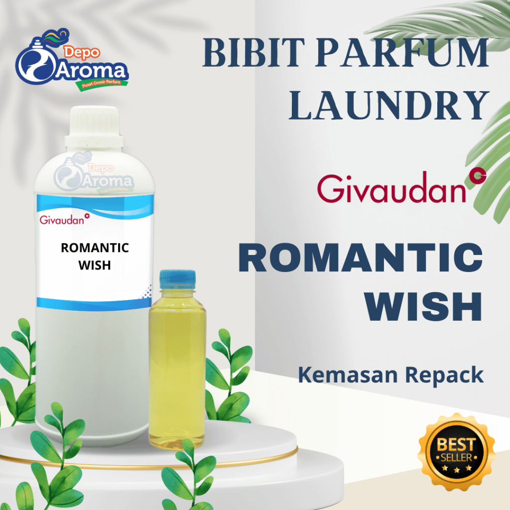 Bibit Parfum Laundry - Romantic Wish - Kemasan Repack