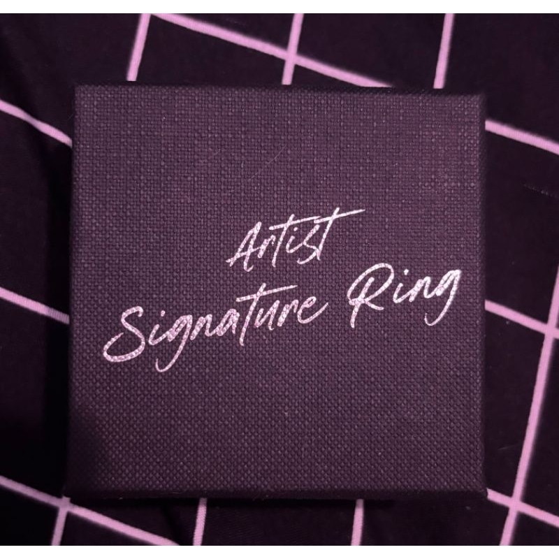[READY] NCT ARTIST SIGNATURE RING WINWIN