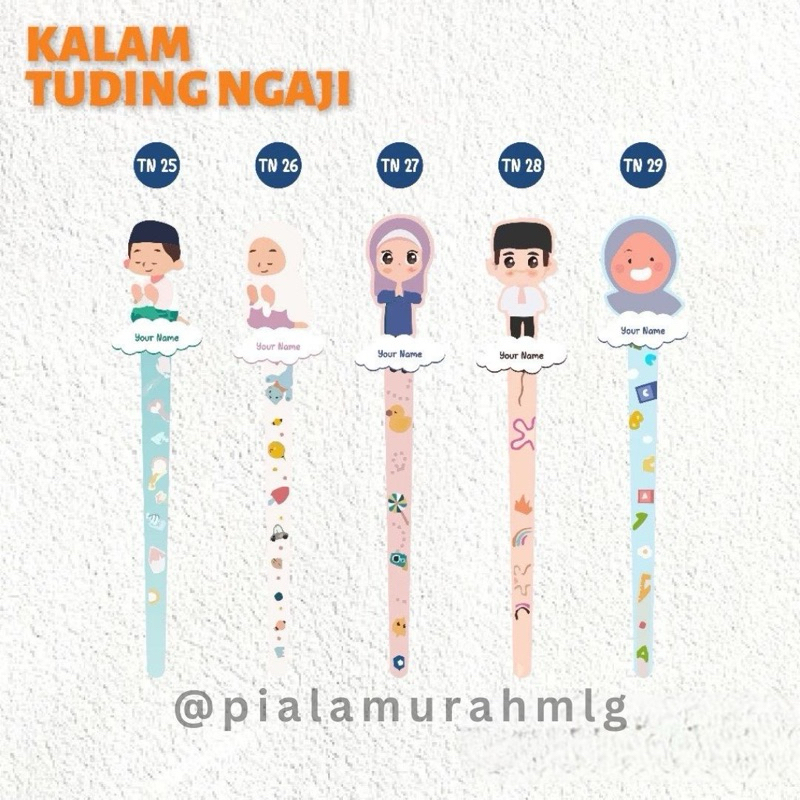

Tuding Ngaji - Kalam Ngaji - Duding Ngaji Anak Akrilik Custom Nama Free Design
