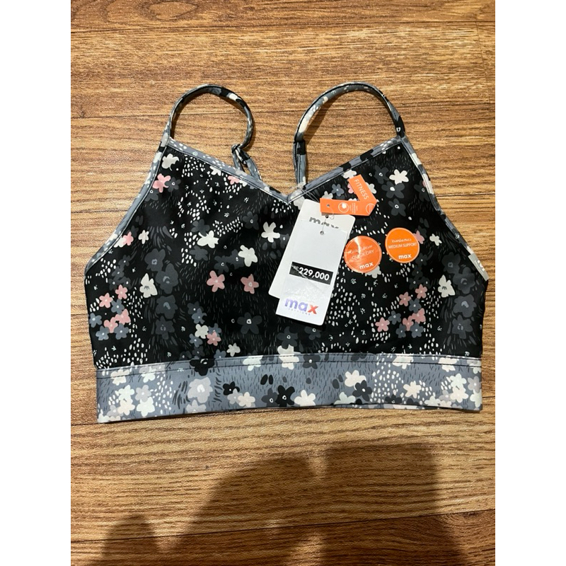 sport bra branded s m max fashion