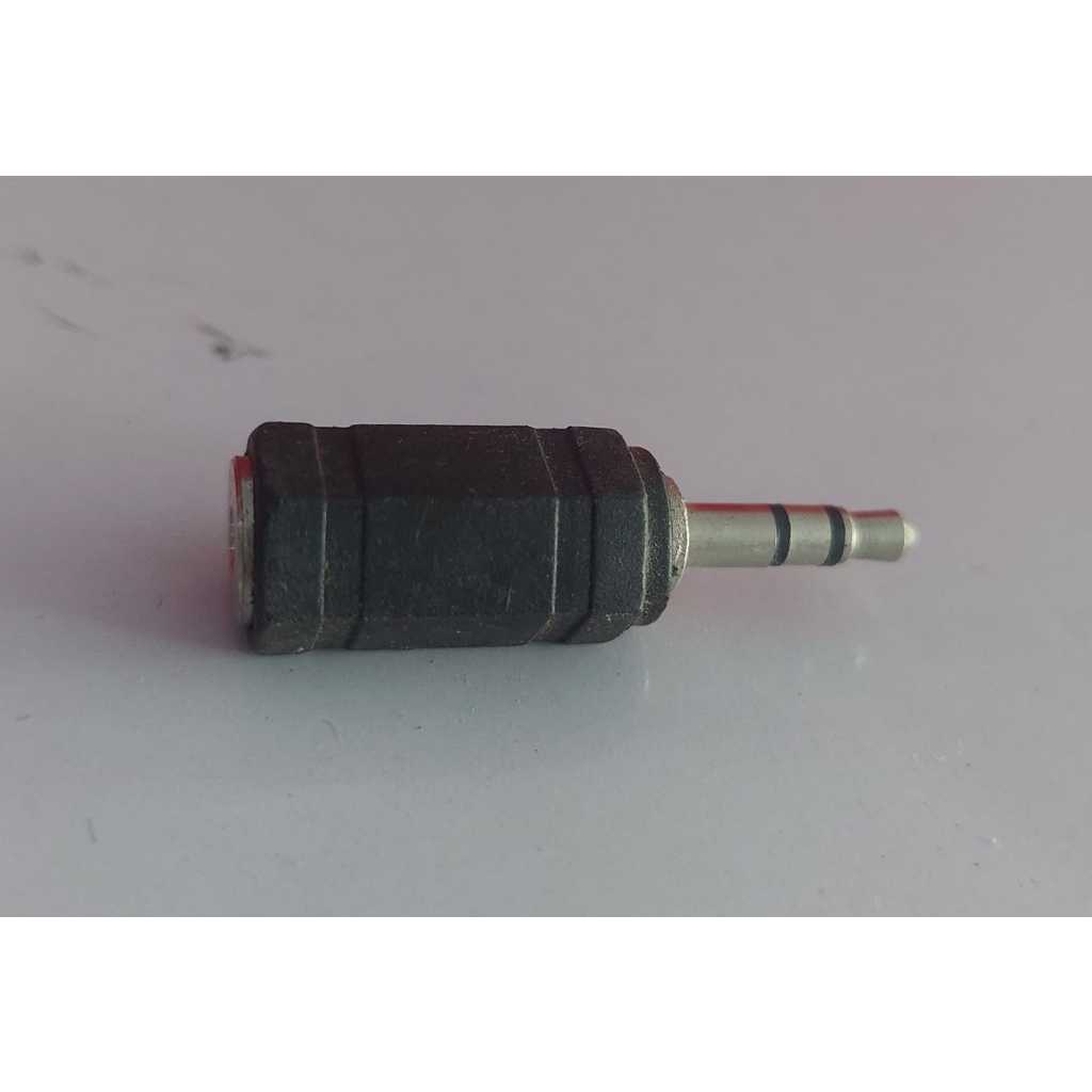 SAMBUNGAN JACK 3.5 AUDIO / CONVERTER AUDIO JACK 2.5MM FEMALE TO 3.5MM