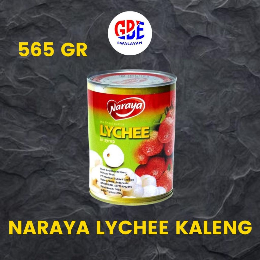 

Naraya Leci Kaleng | Naraya Lychee in Syrup 565gr