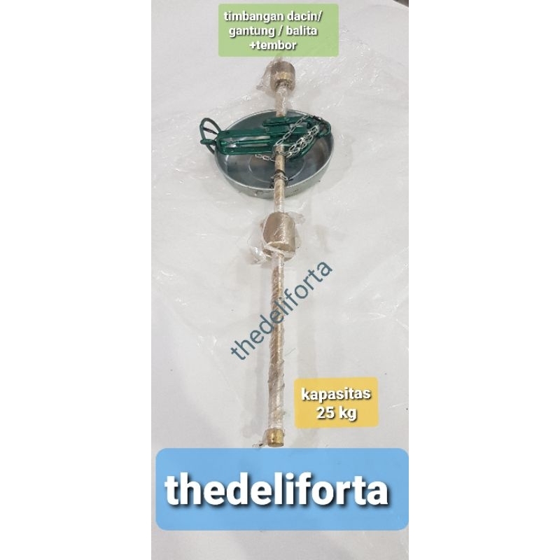 timbangan dacin 25kg+tembor/timbangan balita,timbangan gantung balita 25kg/timbangan posyandu 25kg
