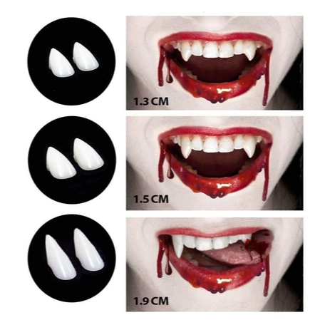 Gigi Taring Valak Taring Vampir Scary Gigi Taring Aksesoris Halloween