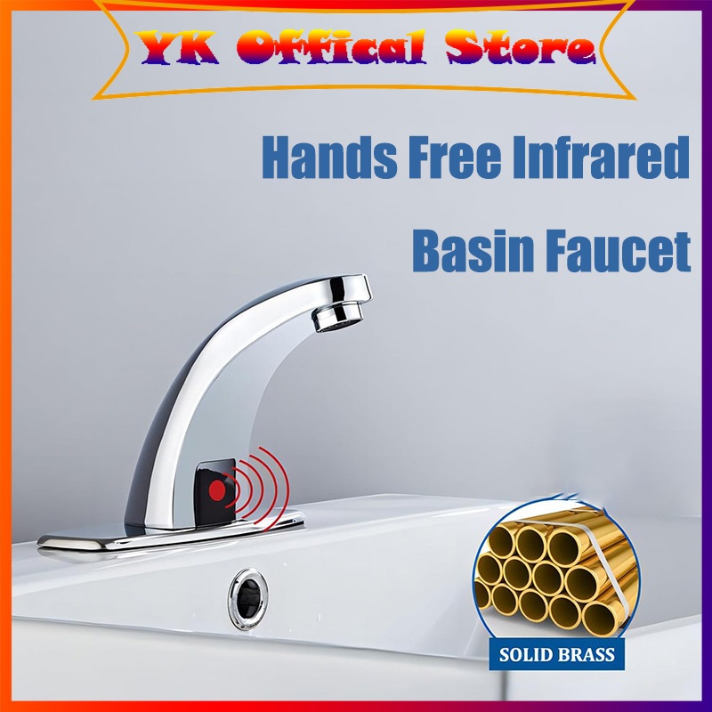 Kran Wastafel Sensor Otomatis keran sensor Kran Air Sensor Keran Air Cuci Tangan Kran Sensor Otomati