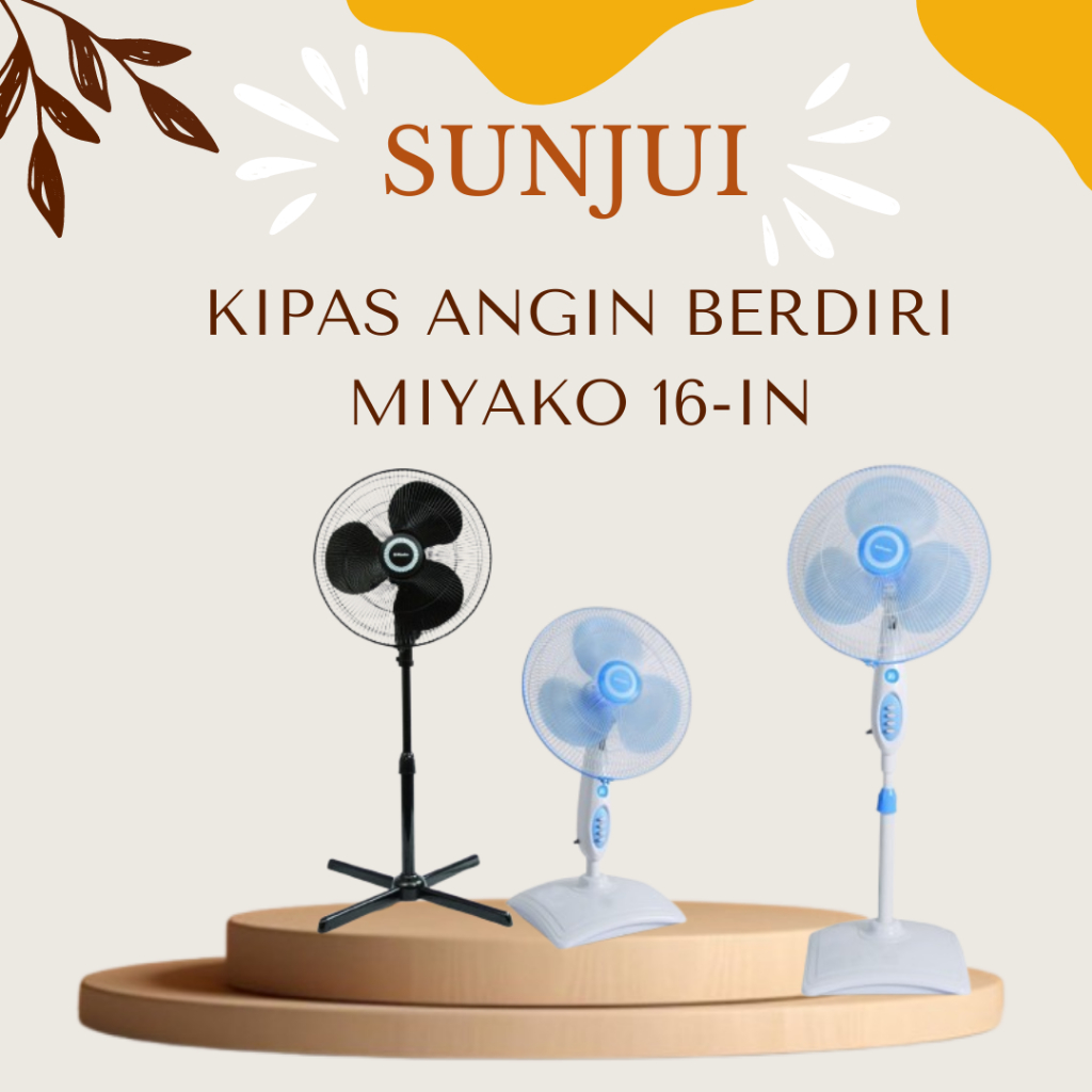 KIPAS ANGIN MIYAKO BERDIRI 16 INCH