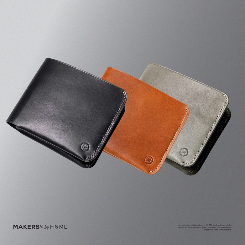 MAKERS by HNMD - Leather Bifold Wallet Handmade