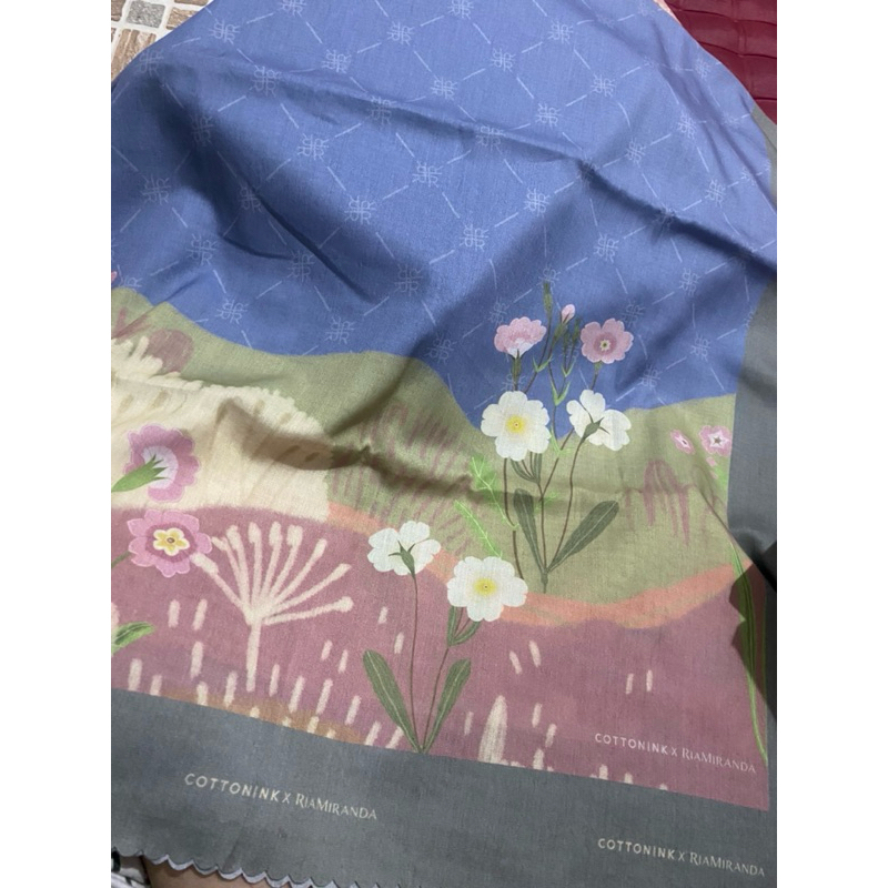 Preloved Scarf Ria Miranda x Cotton Ink