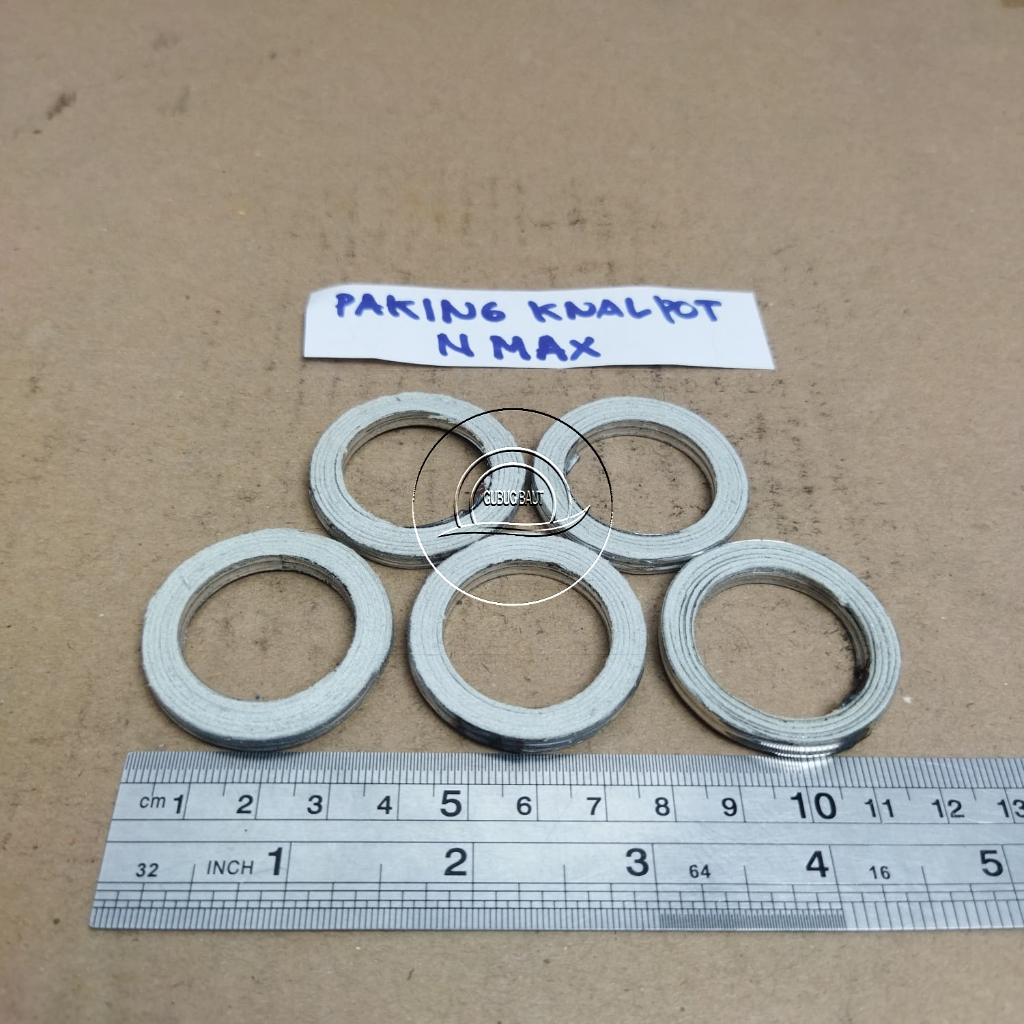 ASBES PACKING PAKING KNALPOT KENALPOT MOTOR YAMAHA NMAX 150 155 160 RING GASKET YAMAHA