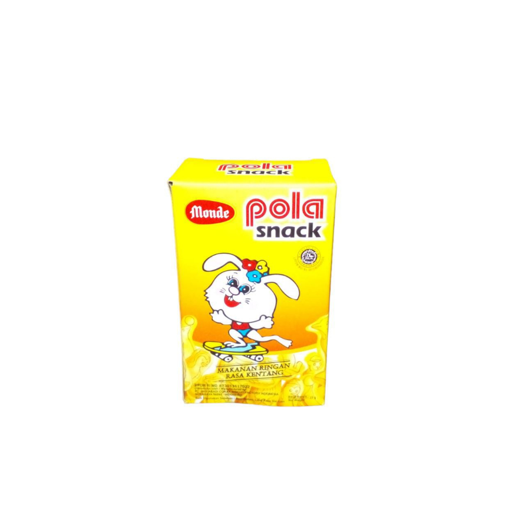 

MONDE POLA SNACK MINI MAKANAN RINGAN RASA KENTANG - 25 GRAM MONDE POLA SNACK