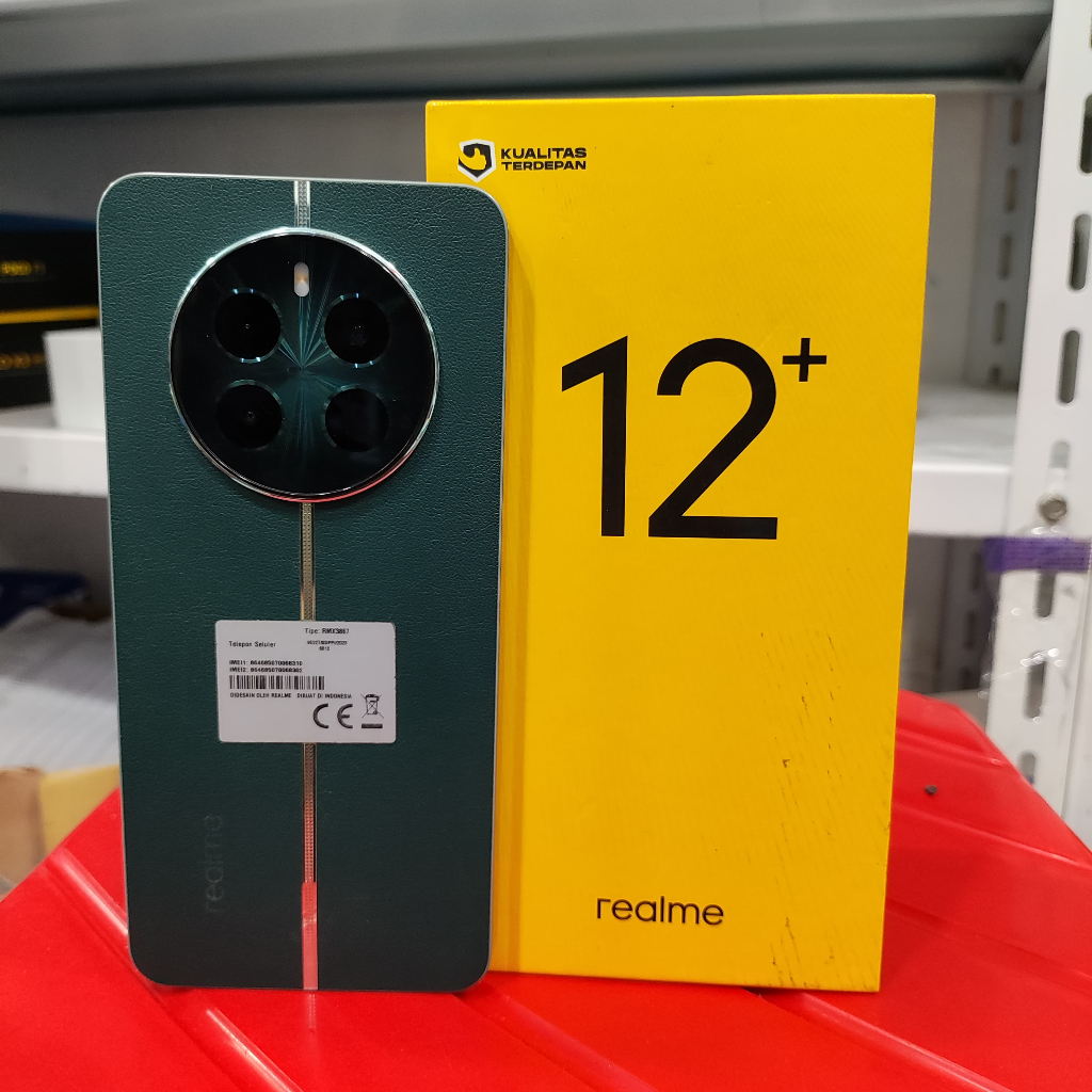 Realme 12 Plus 5G Ram 8GB Rom 256GB I Ram 12GB Rom 512GB ( Second )