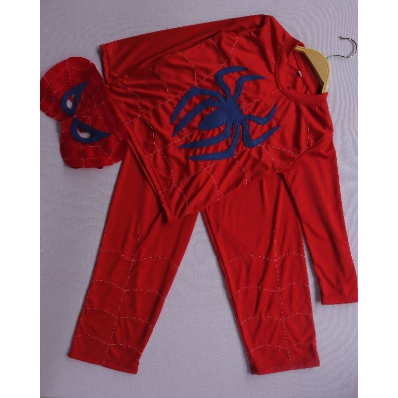 Kostum Spiderman Anak / Kostum Karakter Spiderman / Halloween Costume