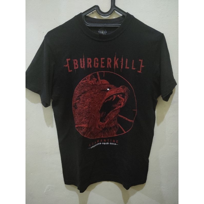 T-SHIRT BURGERKILL - ADAMANTINE AMERICAN TOUR 2019 (OFFICIAL)