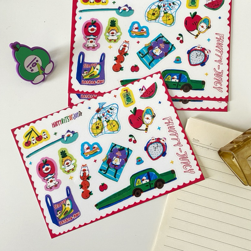 

Fruitty Juicy Sticker Sheet
