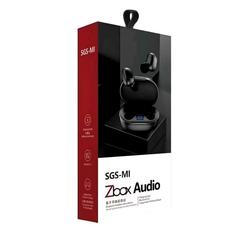 Earphone Headset TWS Bluetooth Zbox Audio SGS-M1